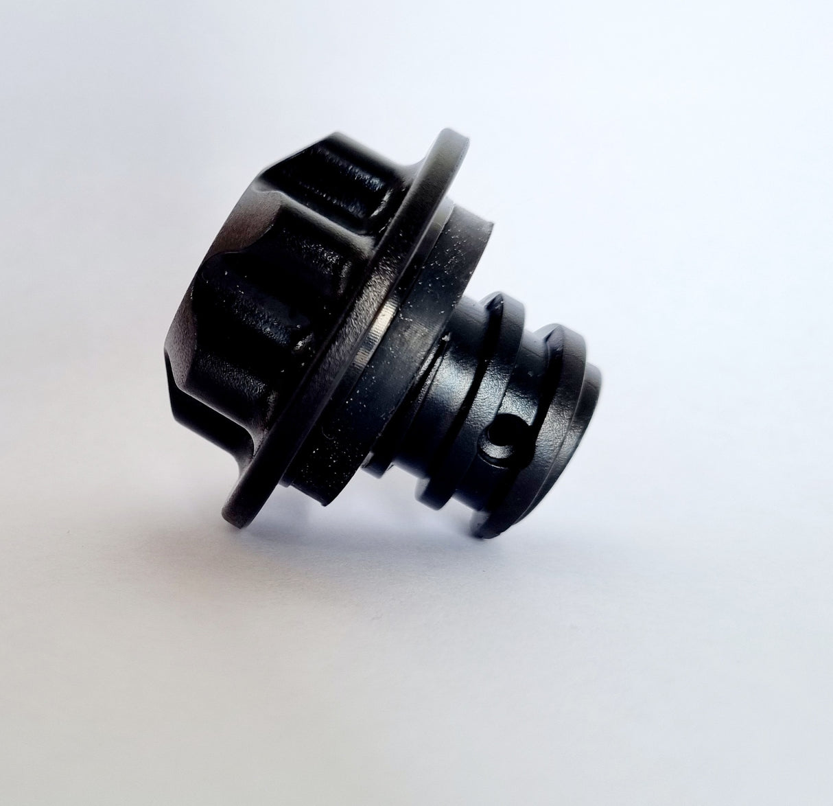 ICEY TEK Pro Series & Scout replacement drain bung — front view