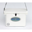ICEY TEK 14L Scout Hard Cooler — white, full product view
